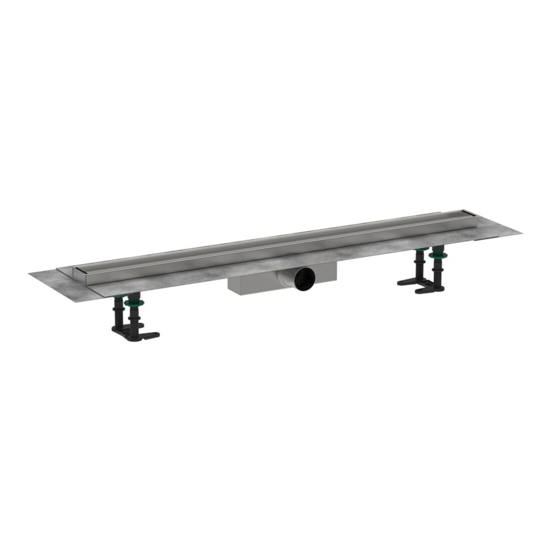 hansgrohe Duschrinne RainDrain Compact 900mm, Set, befl, f Standardinst., chr