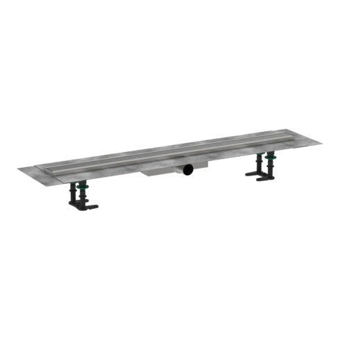 hansgrohe Duschrinne RainDrain Compact 900mm, Set, f fl. Install., ES gebürstet