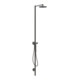 hansgrohe Duschsäule Axor Starck m TH, Kopfbrause 240mm, 1j, brush. bla vc-1