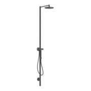 hansgrohe Duschsäule Axor Starck m TH, Kopfbrause 240mm, 1j, brush. bla vc