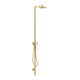 hansgrohe Duschsäule Axor Starck m TH, Kopfbrause 240mm, 1j, brush. gol opt-1