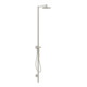 hansgrohe Duschsäule Axor Starck m TH, Kopfbrause 240mm, 1j, Edelstahl-Optik-1