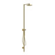 hansgrohe Duschsäule Axor Starck m TH, Kopfbrause 240mm, 1j, pol. gol opt-1