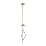 hansgrohe Duschsäule Axor Starck m Thermostat, Kopfbrause 240mm, 1j, brush. bron-4