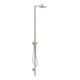 hansgrohe Duschsäule Axor Starck m Thermostat, Kopfbrause 240mm, 1j, brush. ni.-1