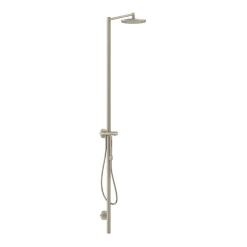 hansgrohe Duschsäule Axor Starck m Thermostat, Kopfbrause 240mm, 1j, brush. ni.