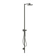 hansgrohe Duschsäule Axor Starck m Thermostat, Kopfbrause 240mm, 1j, pol. bla vc-1