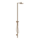 hansgrohe Duschsäule Axor Starck m Thermostat, Kopfbrause 240mm, 1j, pol. r gold-1