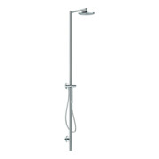 hansgrohe Duschsäule Axor Starck m Thermostat, Kopfbrause 240mm, 1jet, chrom