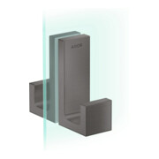 hansgrohe Duschtürg Axor Uni Rectangular brushed black chrome