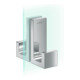 hansgrohe Duschtürg Axor Uni Rectangular chrom-1