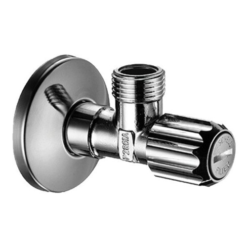 hansgrohe Eckventil mit Feinfilter, Abgang G 3/8, chrom