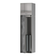 hansgrohe Einbau-Toilettenbürstenhalter XtraStoris m Papierh., befl. T., ES gebürstet