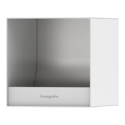 hansgrohe Einbau-Toilettenpapierhalter XtraStoris 150x150x140mm, mattweiß