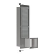 hansgrohe Einbau-Toilettenpapierhalter XtraStoris Origina mattweiß, mit Rahmen-3