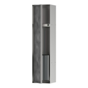 hansgrohe Einbau-WC-Bürstenh XtraStoris m Abl., befl. Tür, Edelstahl gebürstet