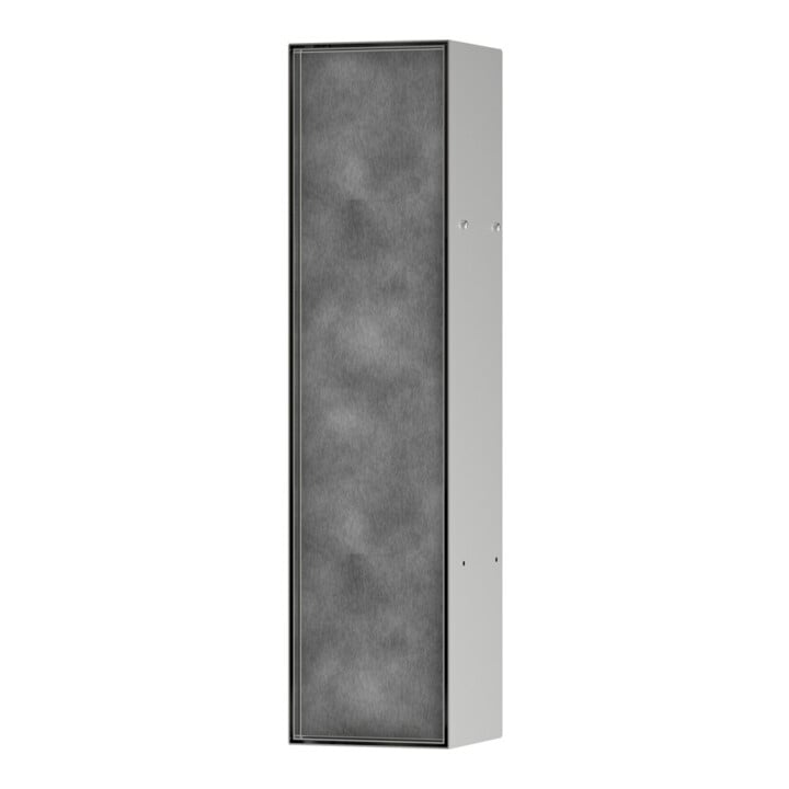 hansgrohe Einbau-WC-Bürstenh XtraStoris m Abl., befl. Tür, Edelstahl gebürstet