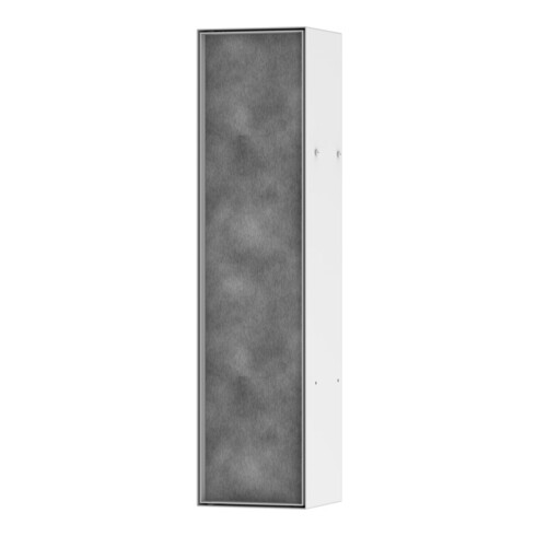 hansgrohe Einbau-WC-Bürstenh XtraStoris mit Ablage, befliesbarer Tür, mattweiß