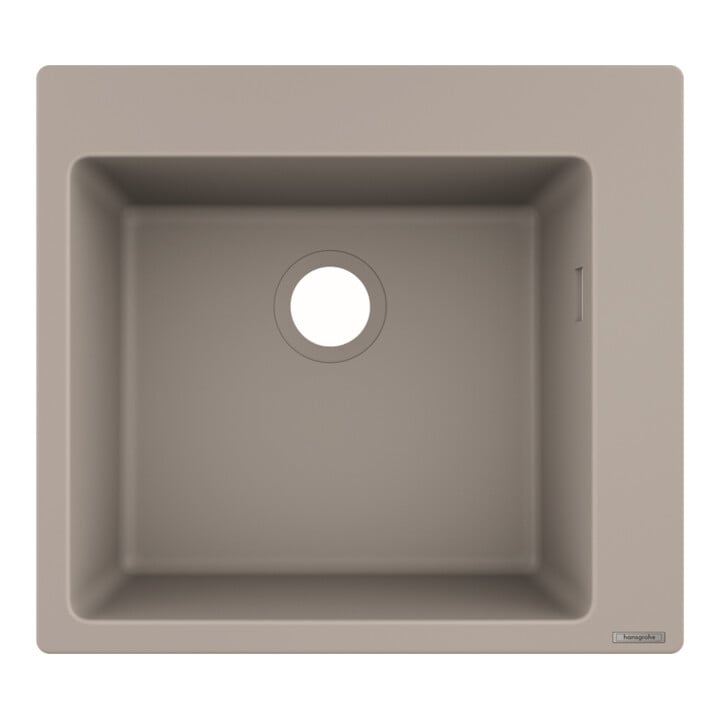 hansgrohe Einbauspüle 450 S510-F450 540x490mm, 1 Beck., HL vordef., betongr