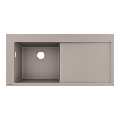 hansgrohe Einbauspüle 450 S5110-F450 1030x490mm, 1 Beck. li, Tropffl R, bg