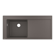 hansgrohe Einbauspüle 450 S5110-F450 1030x490mm, 1 Beck. li, Tropffl R, st-g-3