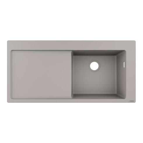 hansgrohe Einbauspüle 450 S514-F450 1030x490mm, 1 Beck. R, Tropffl li, bg