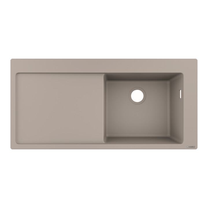 hansgrohe Einbauspüle 450 S514-F450 1030x490mm, 1 Beck. R, Tropffl li, bg