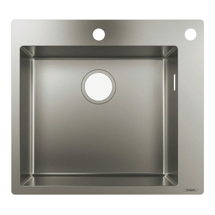 hansgrohe Einbauspüle 450 S712-F450 530x480mm, 1 Beck., HL u. Lo. geb., ES