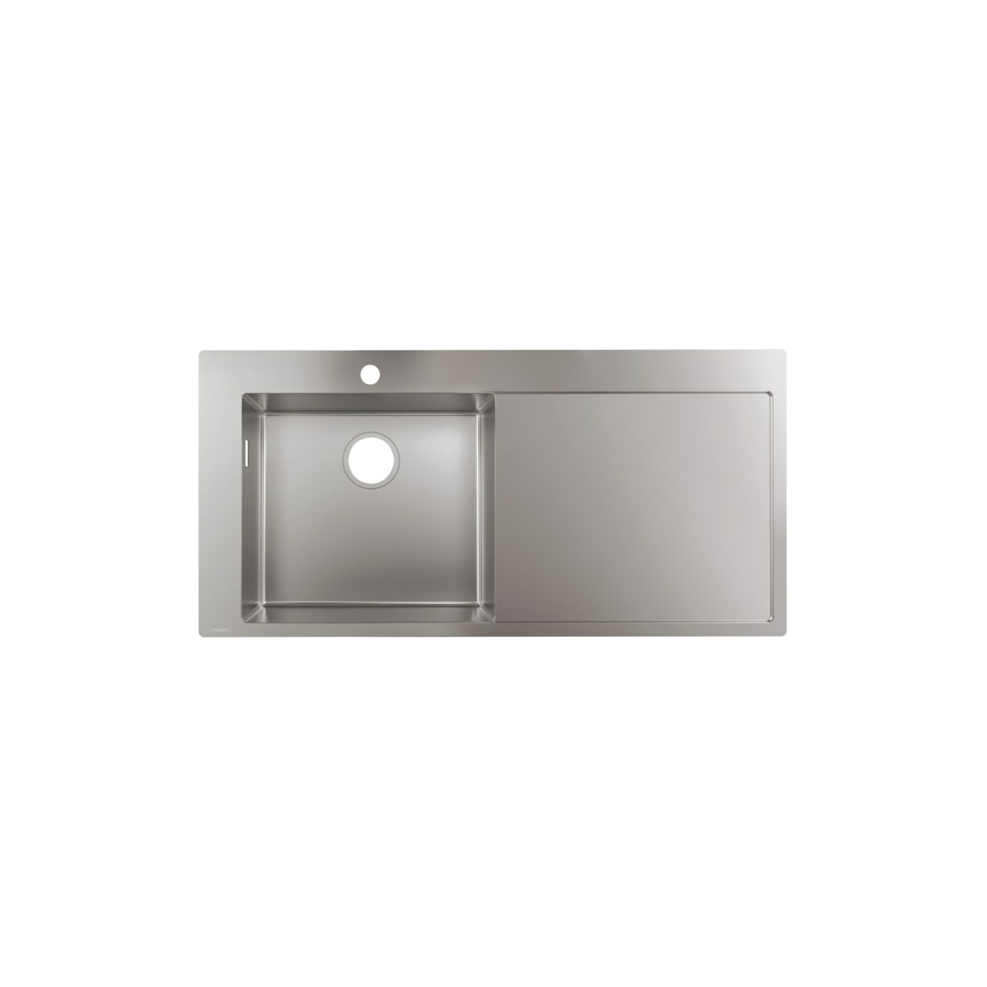 hansgrohe Einbauspüle 450 S716-F450 1025x490mm, 1 Beck. li, Tropffl re, ES