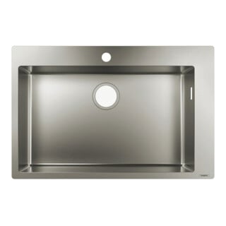hansgrohe Einbauspüle 660 S711-F660 740x480mm, 1 Hauptbe., HL geb., ES