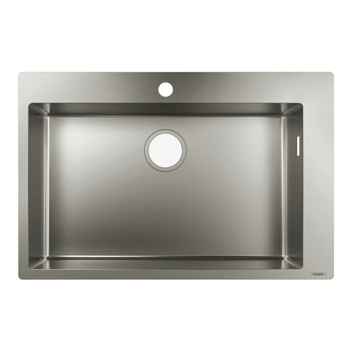 hansgrohe Einbauspüle 660 S711-F660 740x480mm, 1 Hauptbe., HL geb., ES