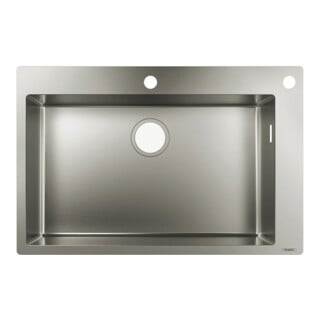 hansgrohe Einbauspüle 660 S712-F660 740x480mm, 1 Beck., HL u. Lo. geb., ES