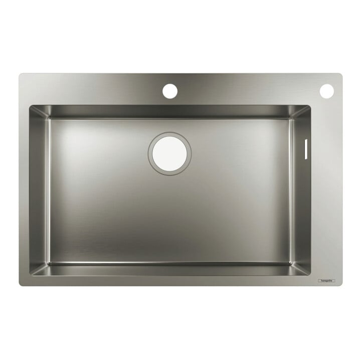 hansgrohe Einbauspüle 660 S712-F660 740x480mm, 1 Beck., HL u. Lo. geb., ES