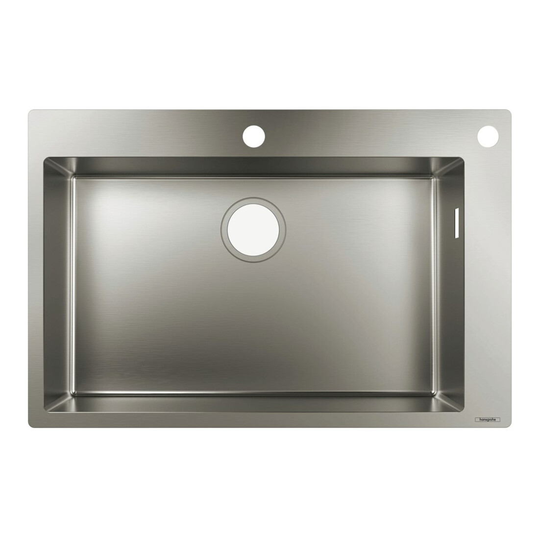 hansgrohe Einbauspüle 660 S712-F660 740x480mm, 1 Beck., HL u. Lo. geb., ES