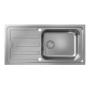 hansgrohe Einbauspüle S44 m Tropffl, Unterschr. 60cm, 1 Beck., ES