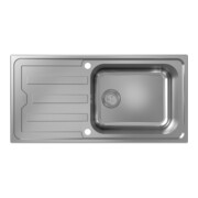 hansgrohe Einbauspüle S44 m Tropffl, Unterschr. 60cm, 1 Beck., ES