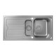 hansgrohe Einbauspüle S44 m Tropffl, Unterschr. 60cm, 2 Beck., ES-1