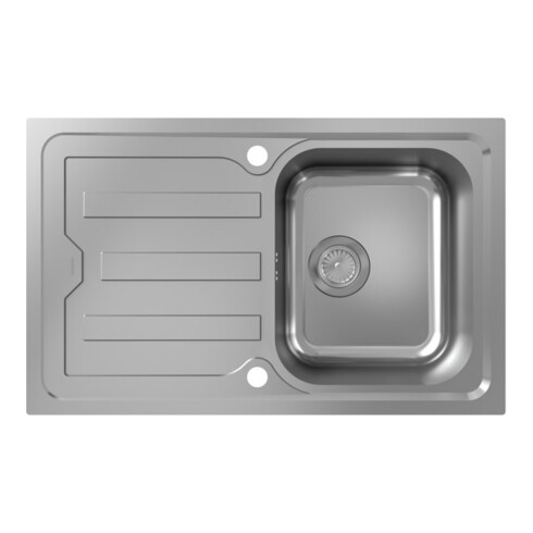 hansgrohe Einbauspüle S44 m Tropffl, US 45cm, 770x480mm, ES