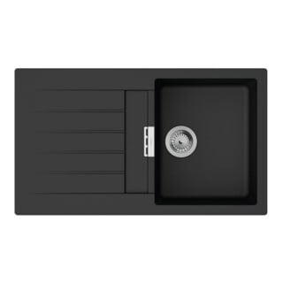 hansgrohe Einbauspüle S520 m Tropffl, 840x480mm, 1 Beck., gsw