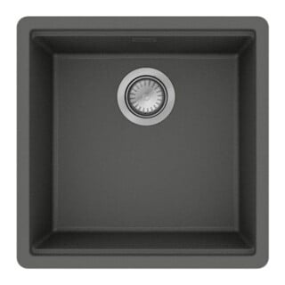 hansgrohe Einbauspüle S53 SilicaTec, 447x447mm, steingrau