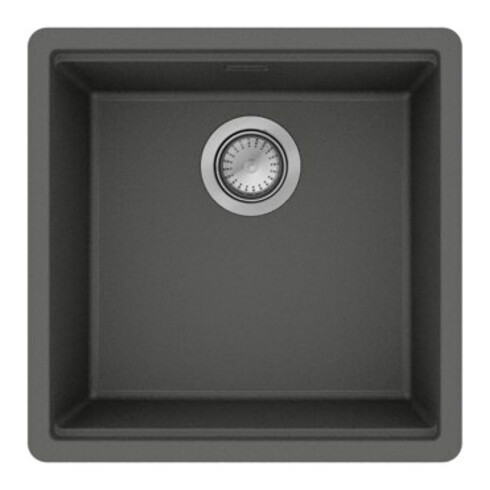 hansgrohe Einbauspüle S53 SilicaTec, 447x447mm, steingrau