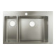 hansgrohe Einbauspüle S711-F655 180/450 735x480mm, 1 Haupt-/1 Zu.B, HL geb., ES-3