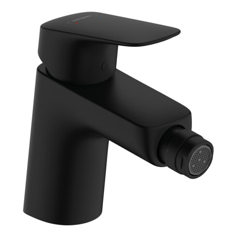 hansgrohe Einhebel-Bidetarmatur Logis Comf.Z. 70 A-Höhe 71mm, A 119mm, matt-sw