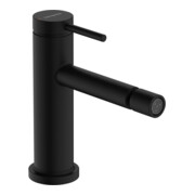 hansgrohe Einhebel-Bidetarmatur Tecturis S m Zugstangen-Ablaufgarnitur, mattschwarz