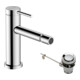 hansgrohe Einhebel-Bidetarmatur Tecturis S mit Zugstangen-Ablaufgarnitur, chrom-3