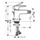 hansgrohe Einhebel-Bidetmischer TALIS E mit Ablaufgarnitur G 1 1/4" chrom-4