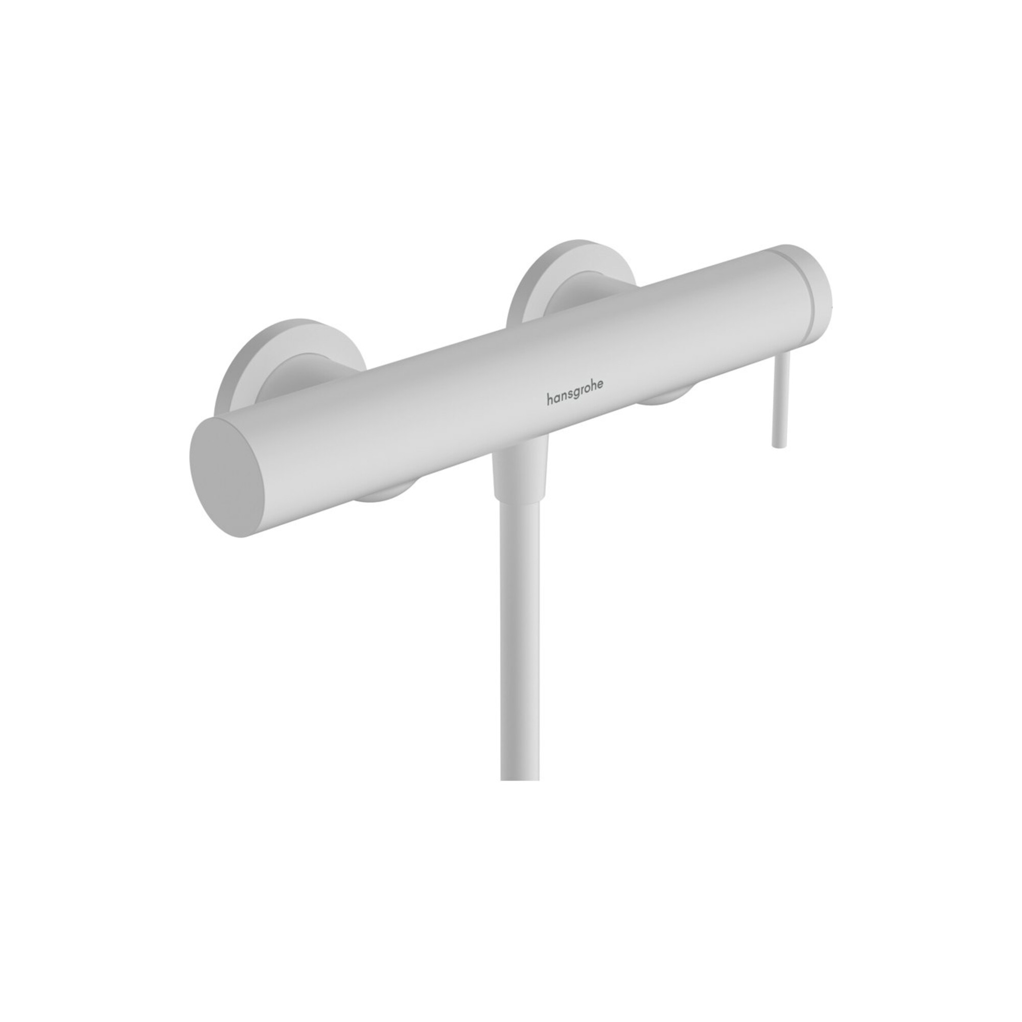 hansgrohe Einhebel-Brausearmatur Tecturis S AP, mattweiß