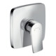 hansgrohe Fertigmontageset Metris UP-Brause-Einhebelmischer, Ros. eck., 1 Verbr., chr-1
