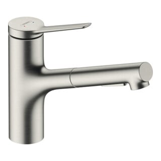 hansgrohe Einhebel-Küchenarmatur Zesis M33 Auszugslänge b zu 760mm, ES Finish