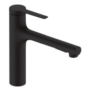 hansgrohe Einhebel-Küchenarmatur Zesis M33 Auszugslänge bis zu 600mm, mattschwarz